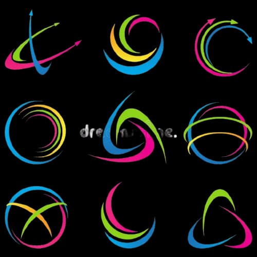 Abstract Logo design example by Spread Business