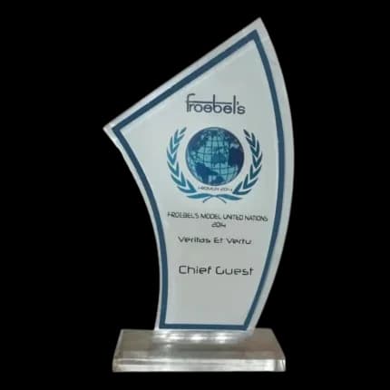 Acrylic Shield 3mm - Design 1 design example by Spread Business