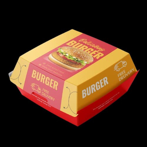 Burger Box design example by Spread Business