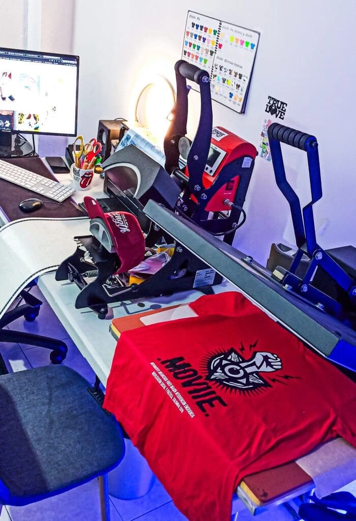 Heat Transfer Printing design example by Spread Business