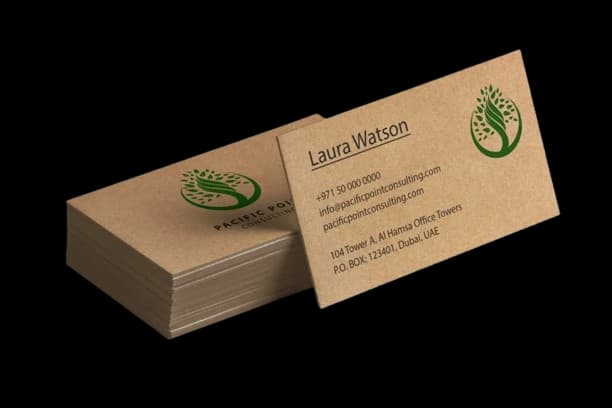 Kraft Eco-Friendly Cards service