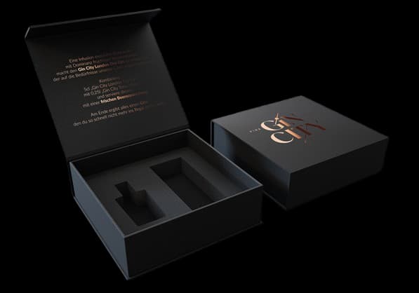 Luxury Packaging design example by Spread Business