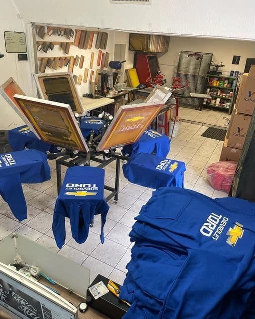 Screen Printing design example by Spread Business