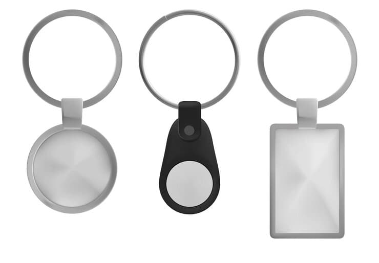 Silver Keychain  design example by Spread Business