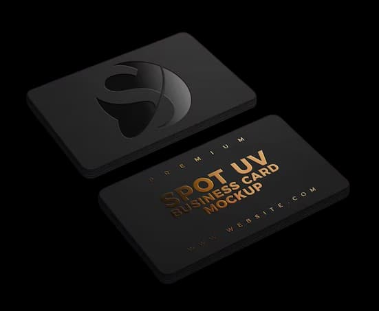 Spot UV Business Cards service