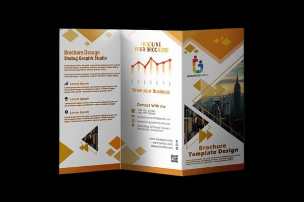 Tri-Fold Brochure design example by Spread Business