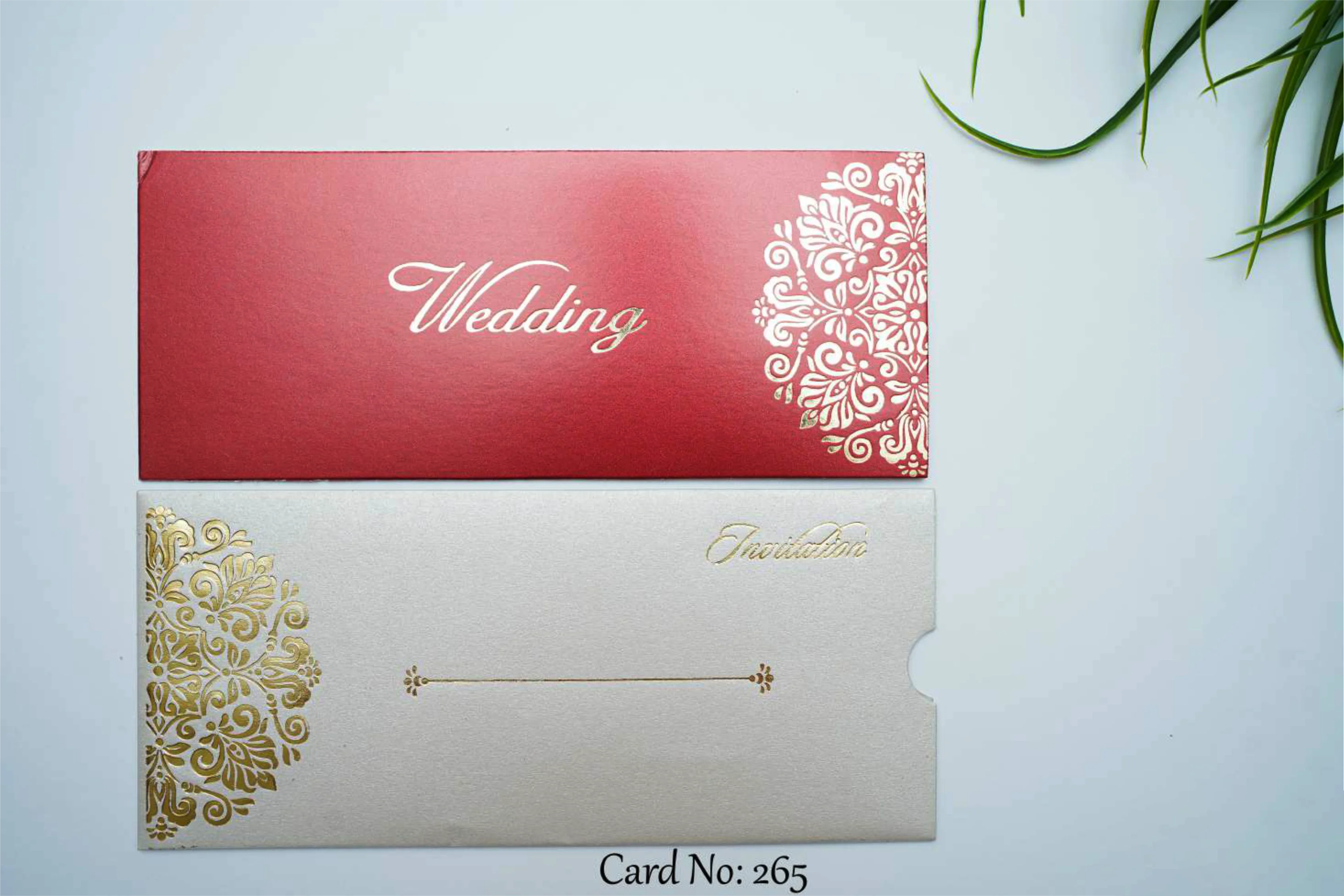 Wedding Card 265 design example by Spread Business