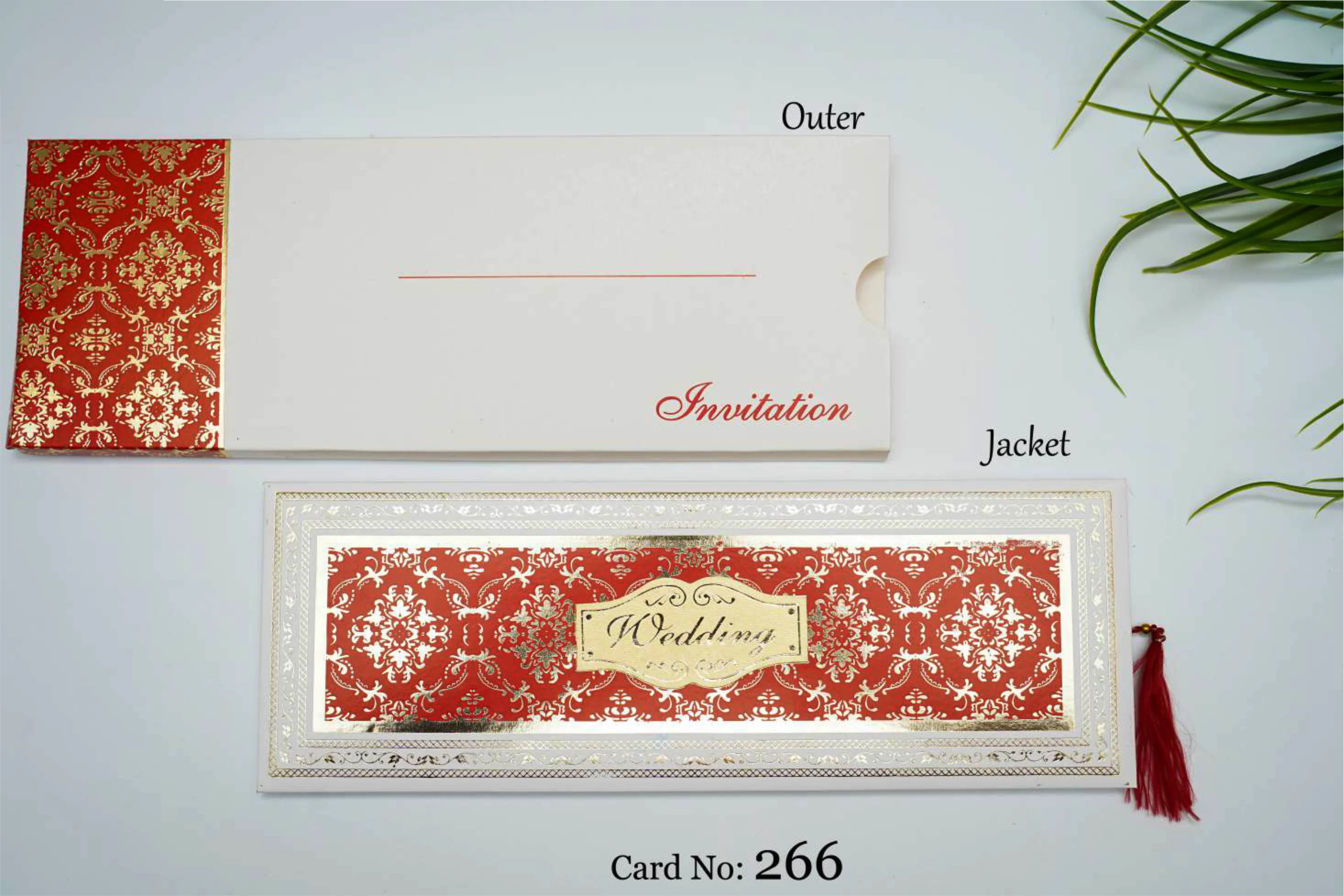 Wedding Card 266 design example by Spread Business