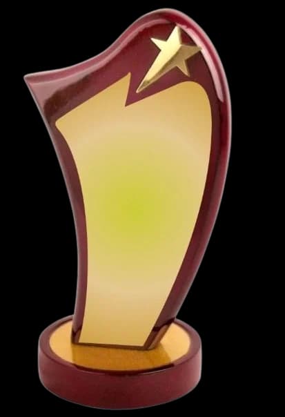 Wooden Shield - Design 1 design example by Spread Business