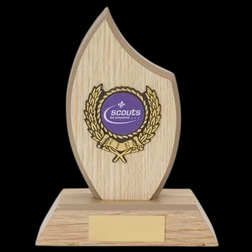 Wooden Shield - Design 9 design example by Spread Business