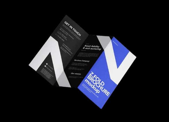 Z-Fold Brochure design example by Spread Business