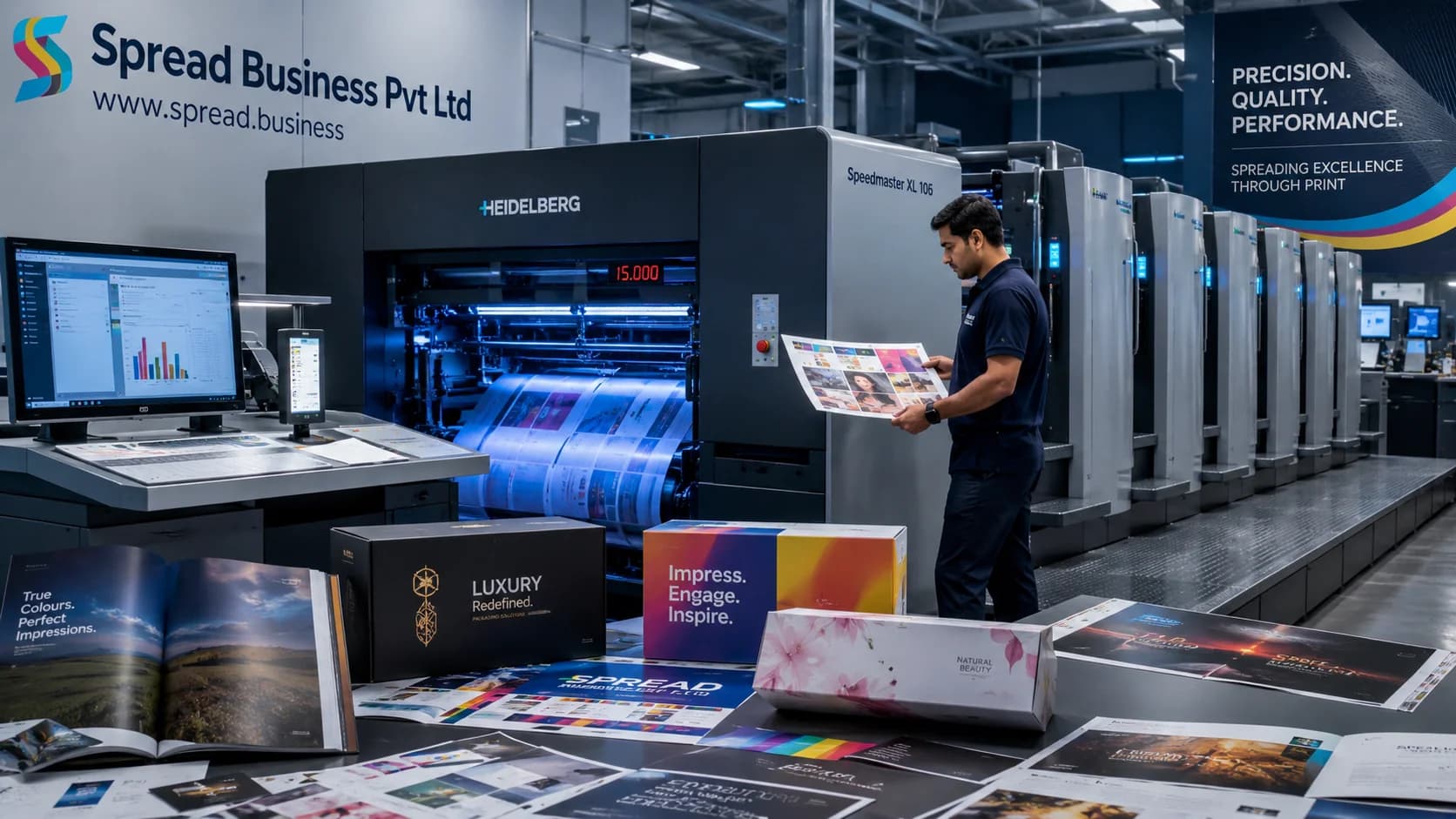 Heidelberg and Solna Offset Printing Machine Prepress Setup Guide by Spread Business